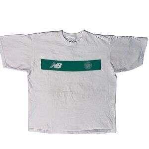 New Balance Celtic FC Scotland Soccer Futbol Tshirt - L Football Club